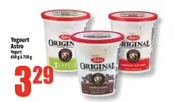 Bonanza Yogourt Astro offer