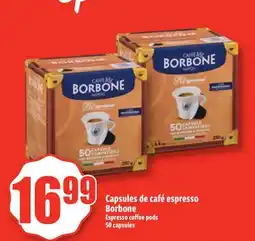 Bonanza Capsules de café espresso Borbone offer