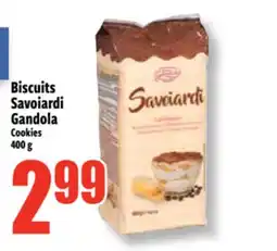 Bonanza Biscuits Savoiardi Gandola offer