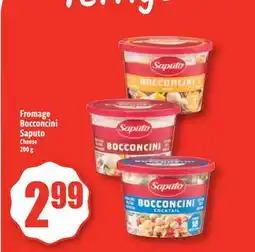 Bonanza Fromage Bocconcini Saputo offer