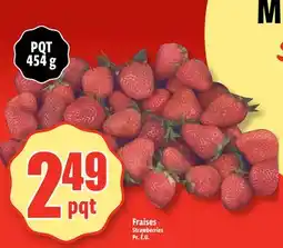 Bonanza Fraises offer