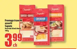Bonanza Fromage tranché assorti Saputo offer