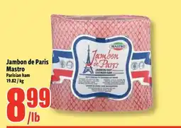 Bonanza Jambon de Paris Mastro offer