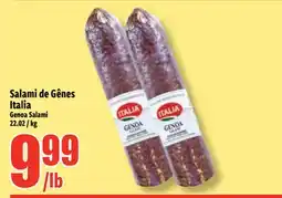 Bonanza Genoa Salami offer