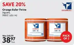 Home Hardware Orange Baler Twine offer