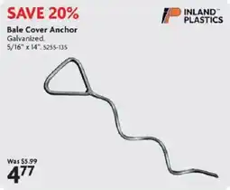 Home Hardware Bale Cover Anchor Galvanized offer