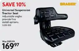 Home Hardware Universal Suspension Tractor Seat offer