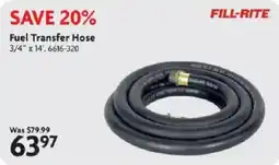 Home Hardware Fuel Transfer Hose offer