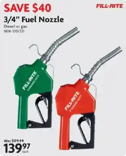 Home Hardware 3/4" Fuel Nozzle offer