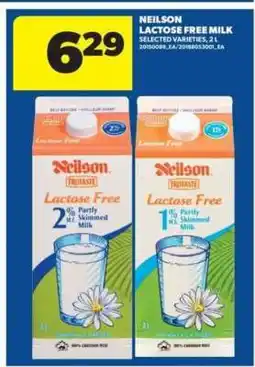Real Canadian Superstore Neilson Lactose Free Milk offer