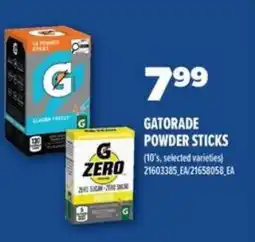 Real Canadian Superstore GATORADE Powder Sticks offer