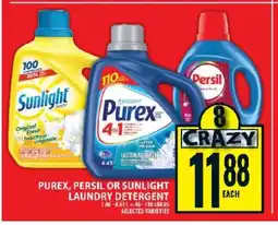 Food Basics PUREX, PERSIL OR SUNLIGHT LAUNDRY DETERGENT offer