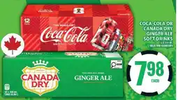 Food Basics Coca-Cola or Canada Dry Ginger Ale Soft Drinks offer
