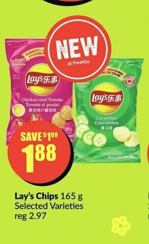 FreshCo Lay's Chips offer