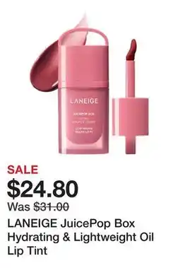 Sephora LANEIGE JuicePop Box Hydrating & Lightweight Oil Lip Tint offer