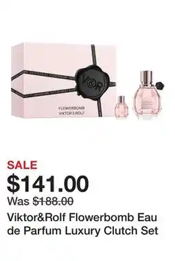 Sephora Viktor&Rolf Flowerbomb Eau de Parfum Luxury Clutch Set offer