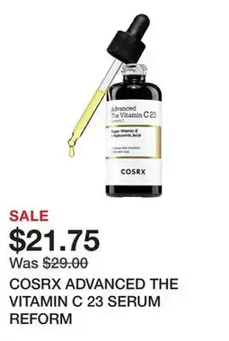 Sephora COSRX ADVANCED THE VITAMIN C 23 SERUM REFORM offer