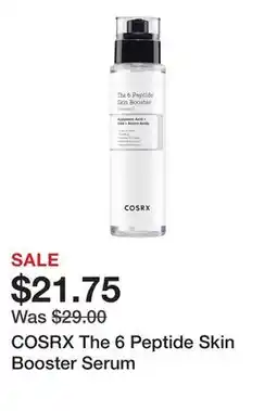 Sephora COSRX The 6 Peptide Skin Booster Serum offer
