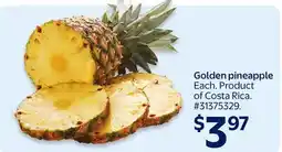 Walmart Golden pineapple offer