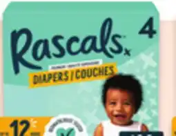 Walmart Rascals ultra value pack diapers offer