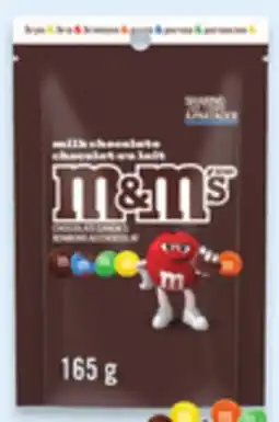 Walmart M&M's chocolate candies offer