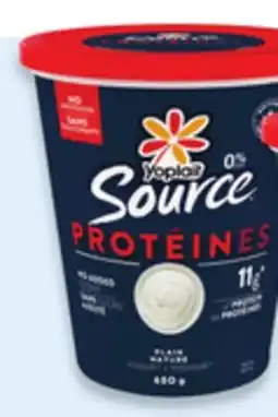 Walmart Yoplait Source Protein yogurt tub offer