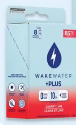 Walmart WakeWater +Plus energy drink mix offer