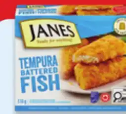 Walmart Janes battered fish fillets offer