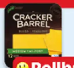 Walmart Cracker Barrel cheese slices offer