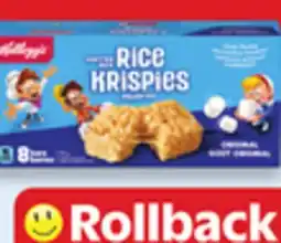 Walmart Rice Krispies squares offer
