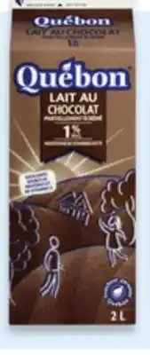 Walmart Québon chocolate milk offer