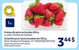 Walmart Greenhouse or local strawberries offer