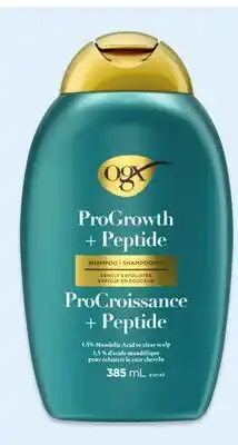 Walmart OGX ProGrowth shampoo or conditioner offer