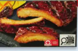 Walmart Great Value fully cooked pork back ribs offer