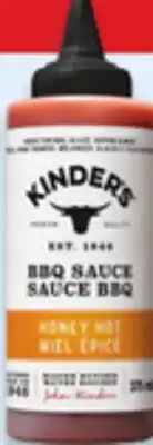 Walmart Kinder's BBQ sauce offer