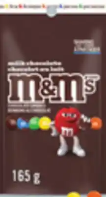 Walmart M&M's chocolate candies offer