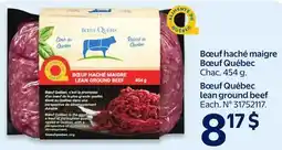 Walmart Bœuf Québec lean ground beef offer
