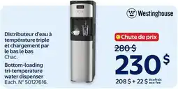 Walmart Bottom-loading tri-temperature water dispenser offer