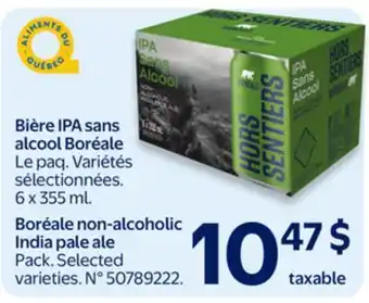 Walmart Boréale non-alcoholic India pale ale offer