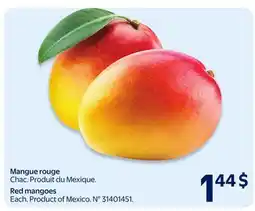 Walmart Red mangoes offer