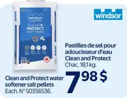 Walmart Clean and Protect water softener salt pellets offer