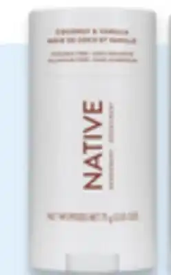 Walmart Native deodorant offer