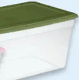 Walmart Sterilite Clear storage tote offer