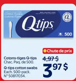 Walmart Q-tips Cotton Swab offer