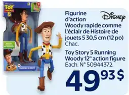 Walmart Toy Story 5 Running Woody 12 action figure offer
