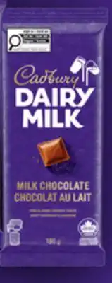 Walmart CADBURY DAIRY MILK sharing bars offer