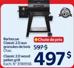 Walmart Pit Boss Classic 2.0 wood pellet grill offer