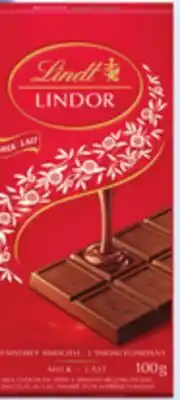 Walmart Lindt Swiss chocolate offer