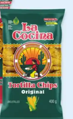 Walmart La Cocina tortilla chips offer