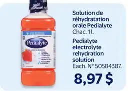 Walmart Pedialyte electrolyte rehydration solution offer